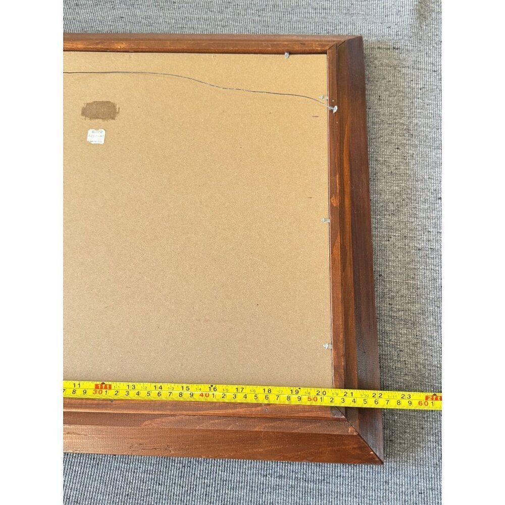 1977 Vintage Printed Bread of Life Matthew by Floyd E Hosmer L 24" x W 19" - Picture 13 of 16